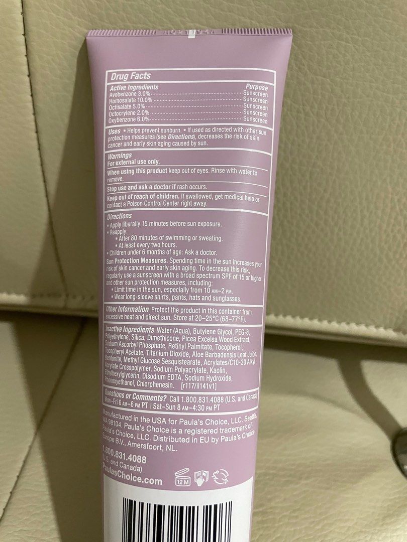 NEW Paula choice sunscreen SPF 50, Beauty & Personal Care, Face, Face Care on Carousell