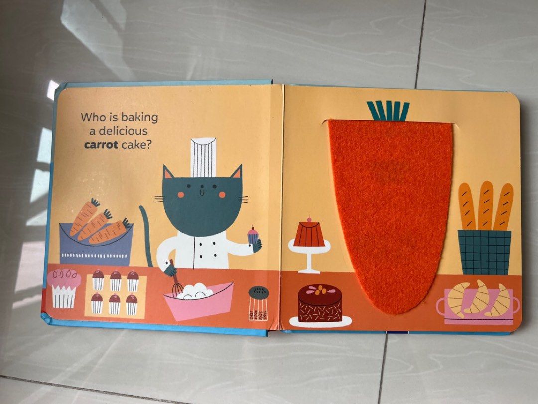 Peekaboo flip and flap book, Hobbies & Toys, Books & Magazines