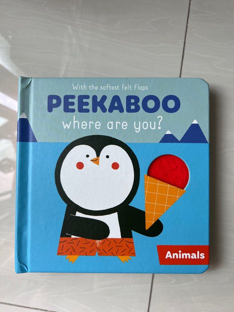 Peekaboo flip and flap book, Hobbies & Toys, Books & Magazines