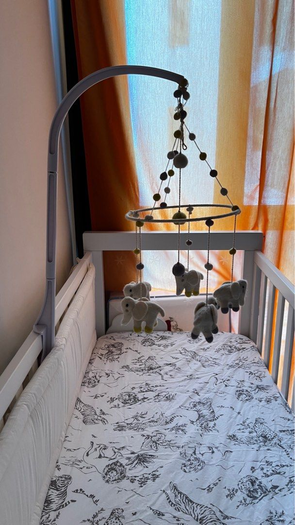 Pehr Elephant Cot Mobile with stand, Babies & Kids, Baby Nursery & Kids