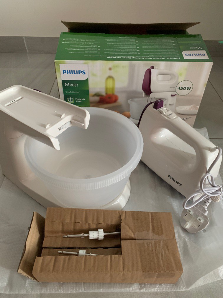 Philips Stand Mixer HR3745 450W Viva Collection, TV & Home Appliances