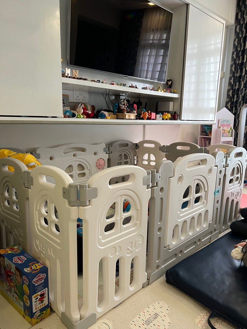 Play22 Foldable Baby Playpen, Babies & Kids, Baby Nursery & Kids