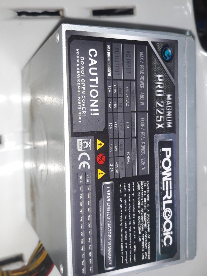 Power supply Desktop, Computers & Tech, Desktops on Carousell