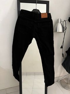 PRIA - celana jeans hitam