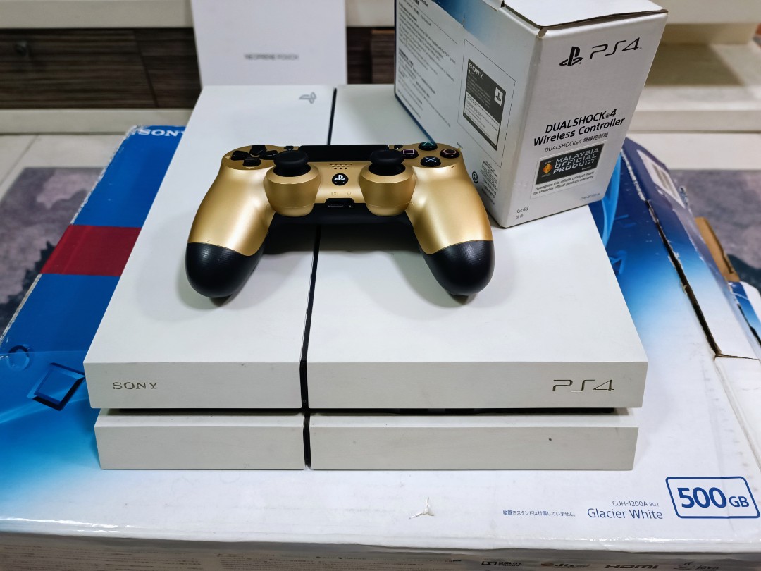 PS4 CUH-1200A Japan model upgraded to SSD 500GB., Video