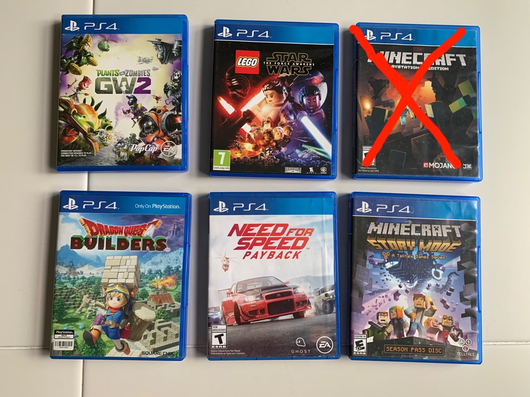 PS4 Games Disc, Video Gaming, Video Games, PlayStation on Carousell