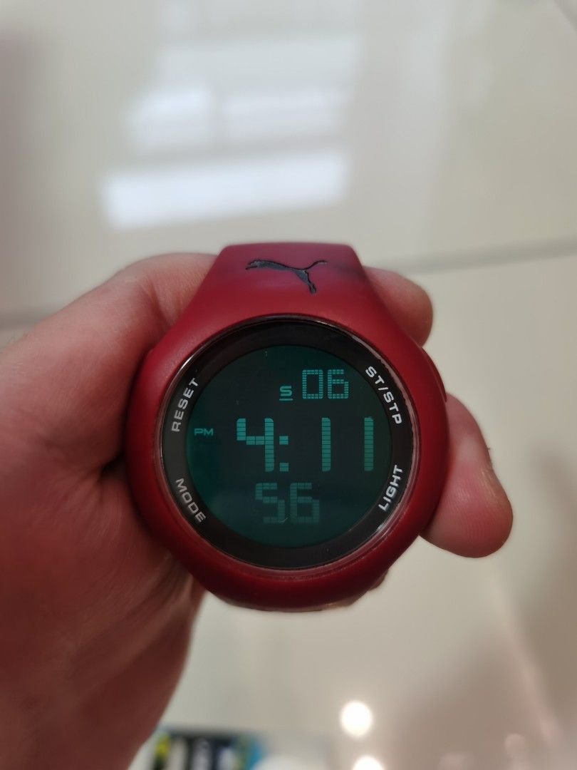 Puma digital watch, Men's Fashion, Watches & Accessories, Watches on