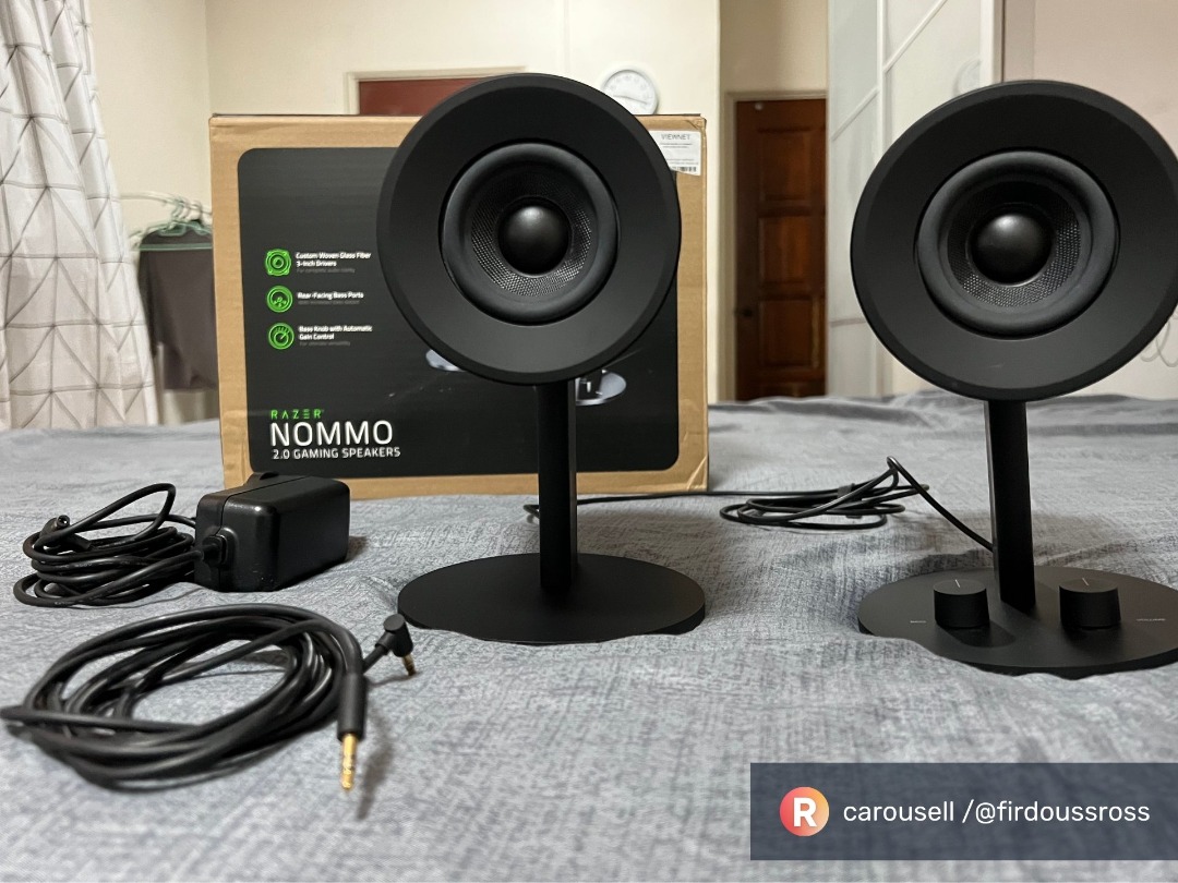 Razer Nommo 2.0 Desktop Gaming Speaker Under Warranty