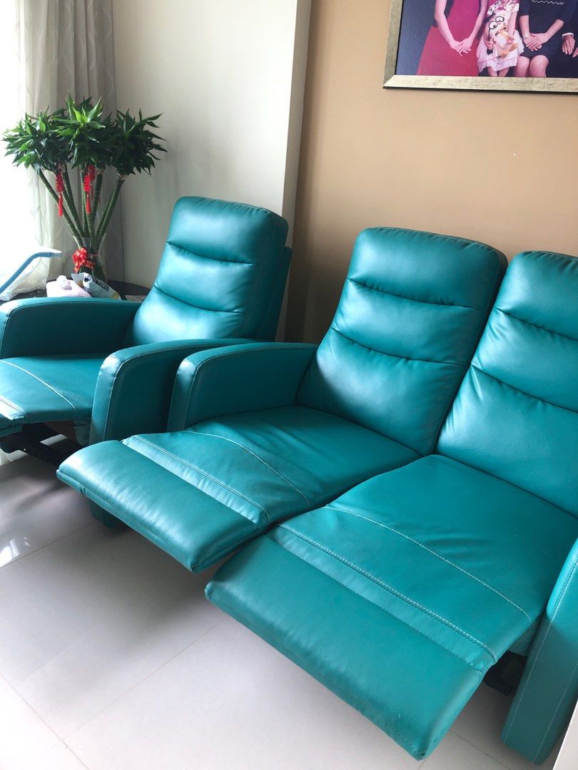 Recliner Sofa, Furniture & Home Living, Furniture, Sofas on Carousell