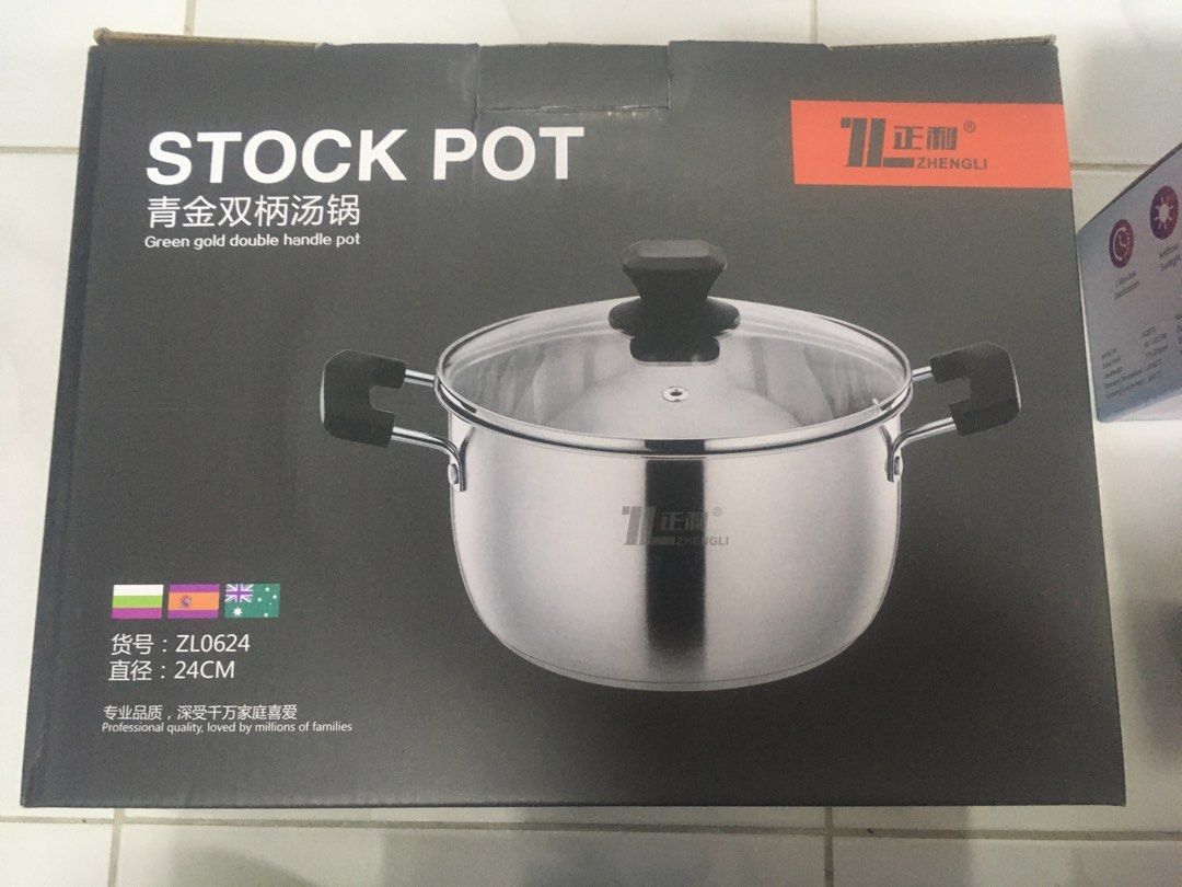 Rice cooker, knife, blackhead extractor, stock pot, tiffin carrier, soil  meter, steam mop to sell as one lot, Furniture & Home Living, Kitchenware &  Tableware, Cookware & Accessories on Carousell