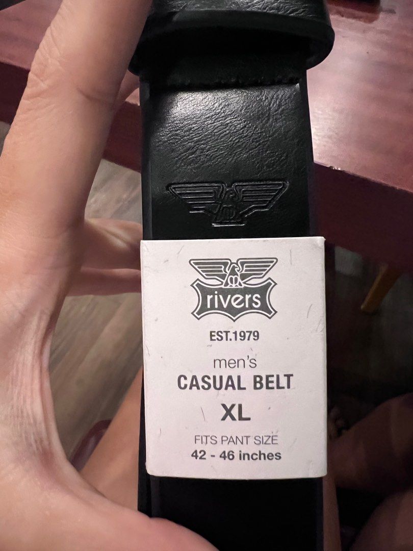Rivers Belt, Men's Fashion, Watches & Accessories, Belts on Carousell