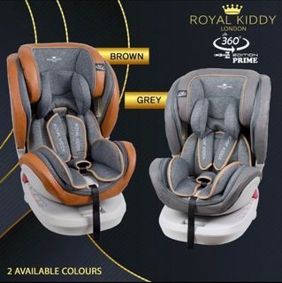 Royal Kiddy 360 - Baby Car Seat (Brown)