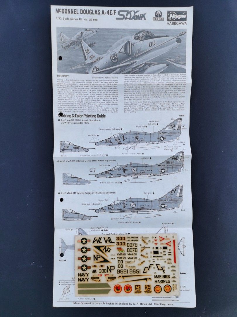 RSAF A4 attack aircraft model, Hobbies & Toys, Memorabilia ...