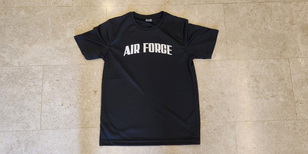 Air Force Grey Dri Fit Shirt Size S Men s Fashion Activewear on Carousell