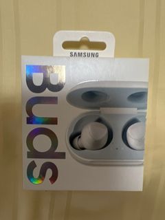 Samsung Galaxy Buds . White color