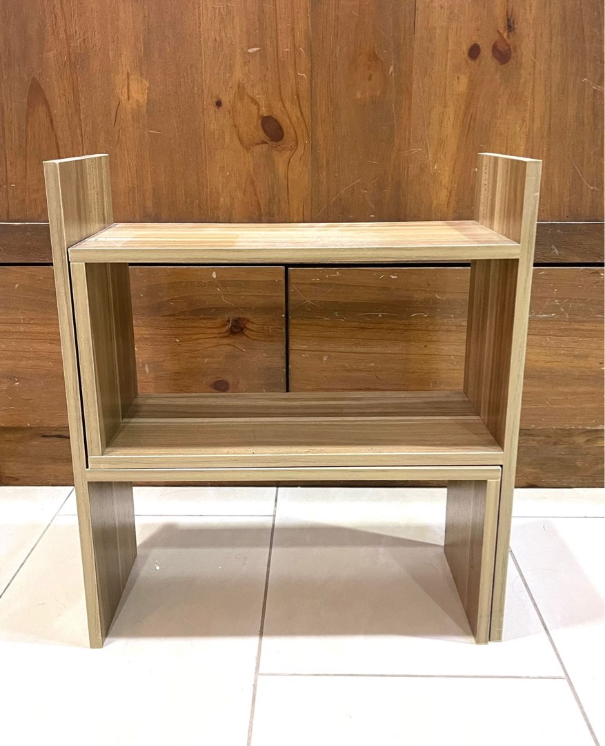 Set of 2 wooden racks/ shelves, Furniture & Home Living, Furniture