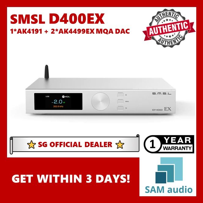 【未使用品】 S.M.S.L D400EX AK4499EX D/Aコンバーター