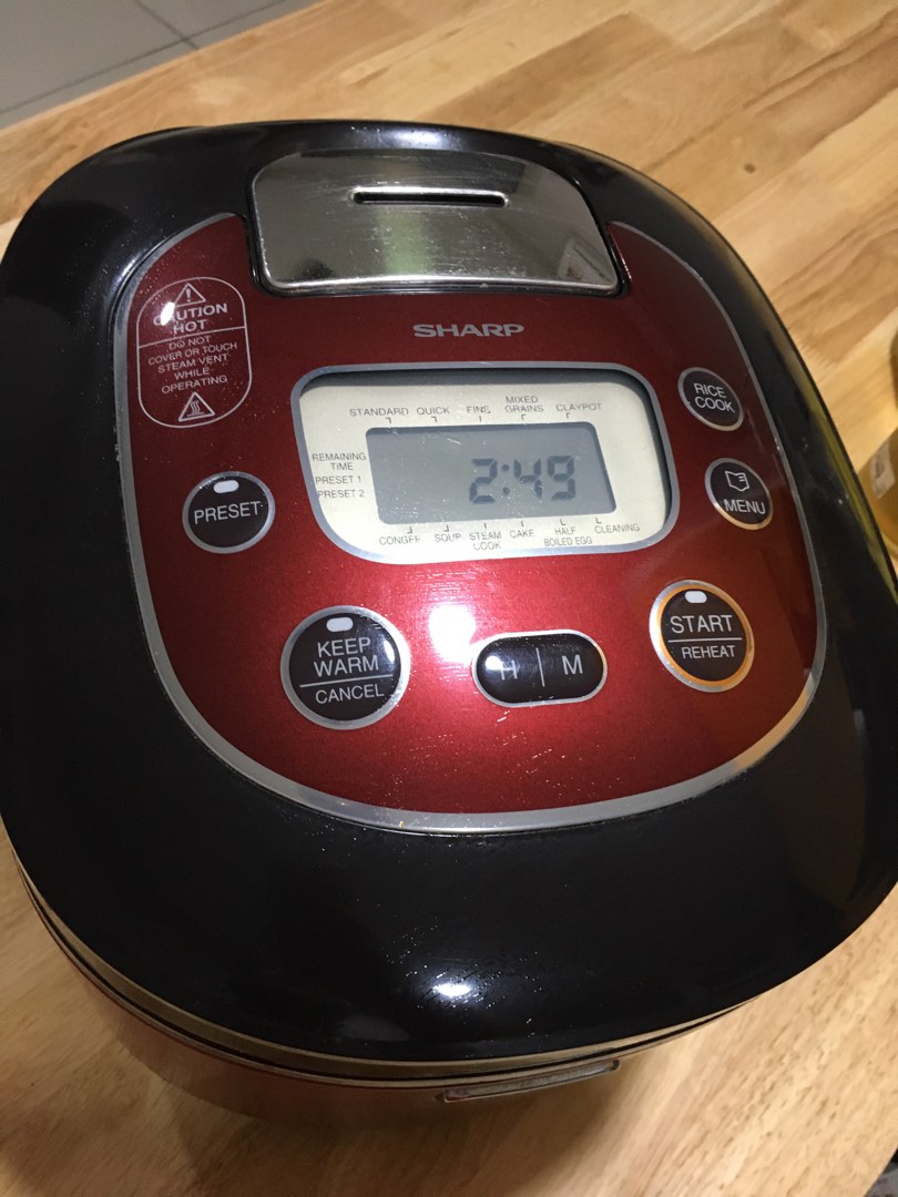 Sharp Digital Rice Cooker Multicooker 1.8 Litre, TV & Home Appliances