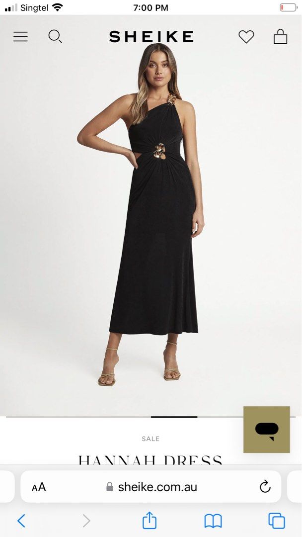 Sheike deals black dress