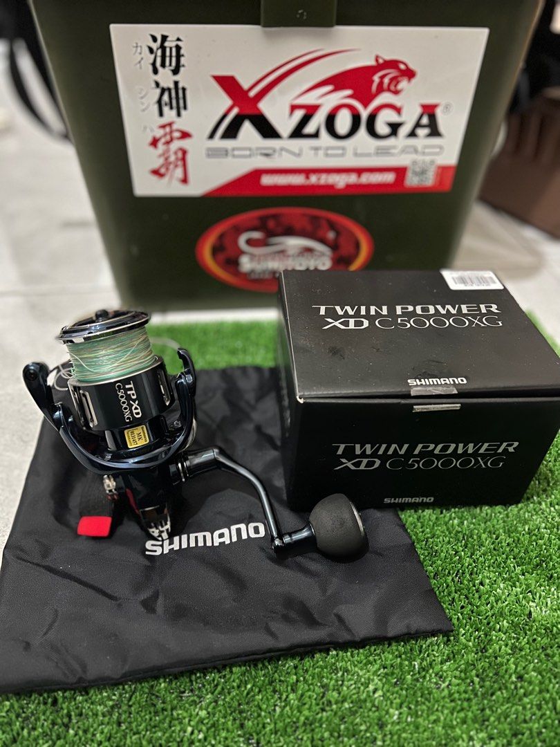 Shimano 2021 Twin Power (TP) XD C5000XG, Sports Equipment, Fishing on  Carousell