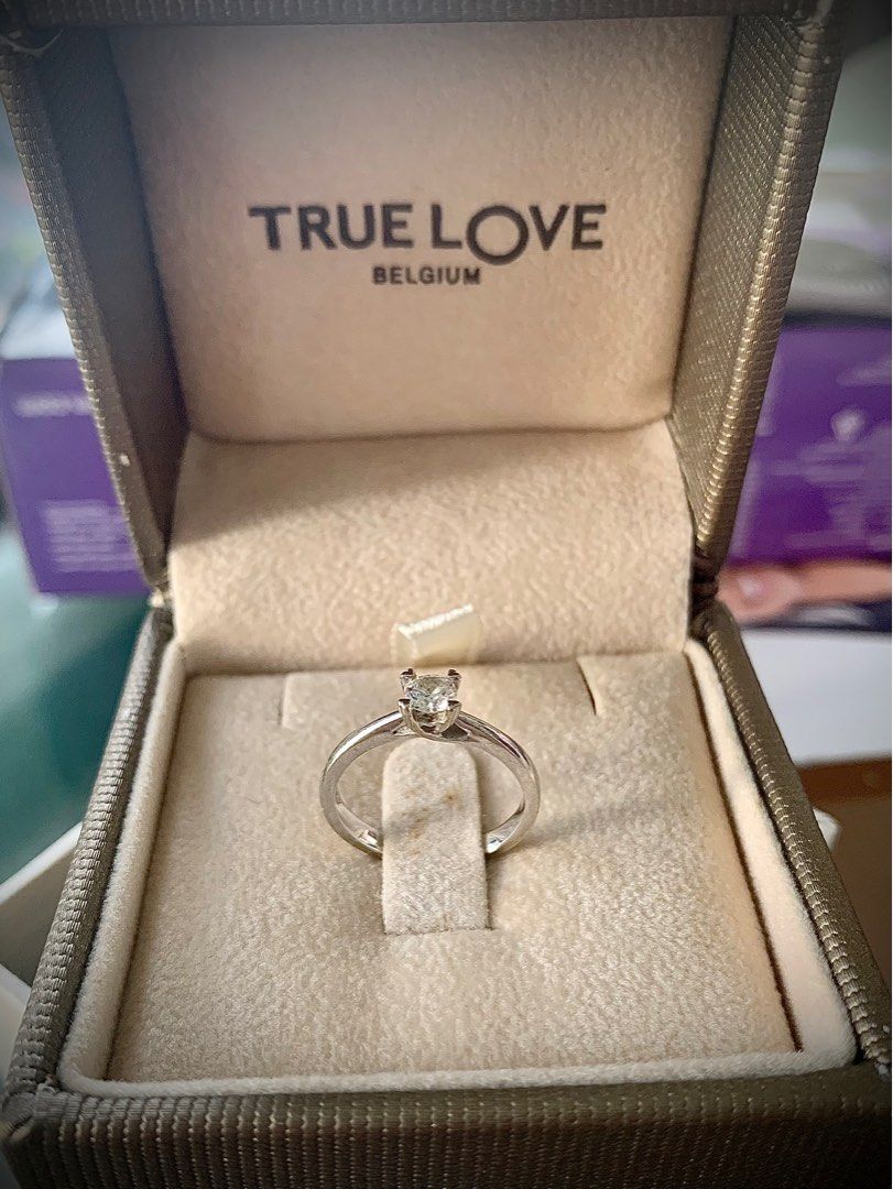 True love engagement discount ring