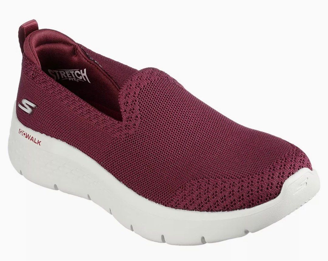 Maroon skechers outlet