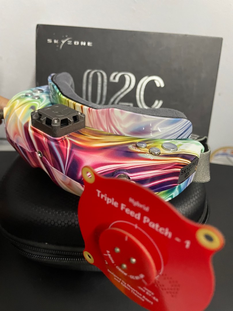 Skyzone 02C Fpv goggles Photography Drones on Carousell