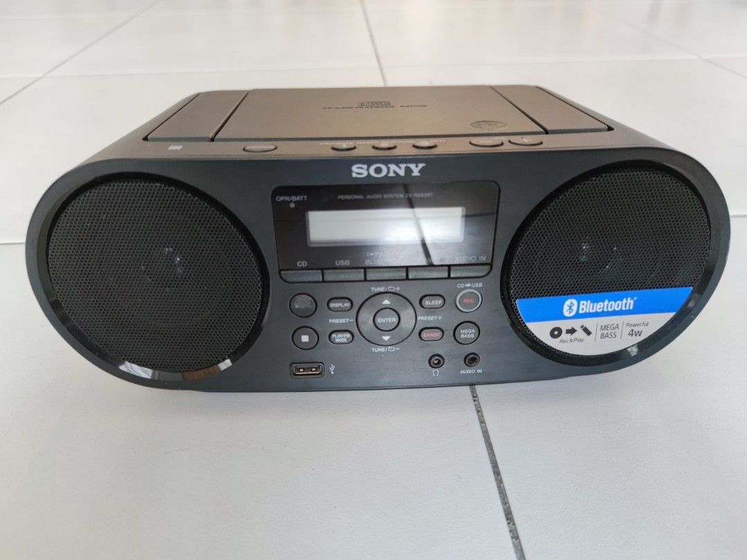 Boombox con CD y Bluetooth, ZS-RS60BT