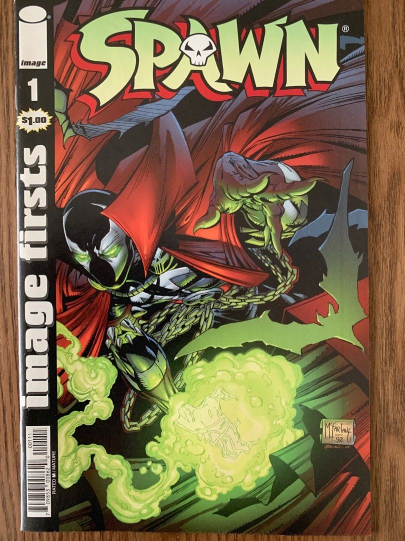 Spawn Todd McFarlane Image Comics, Hobbies & Toys, Books & Magazines