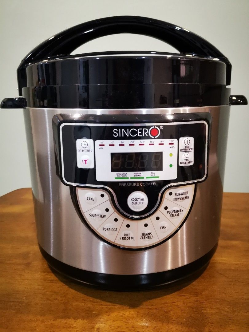 Sincero pressure cooker how to use top