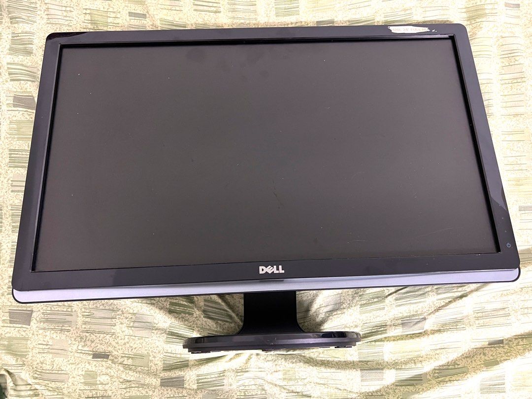 Spoiled Dell Monitor 24 inch ST2420 with Stand, Computers & Tech, Parts