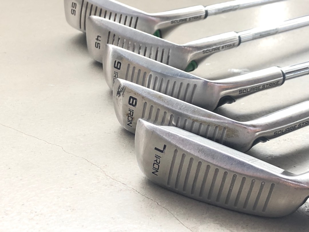 Square Strike Irons and Wedges, Sports Equipment, Sports & Games, Golf