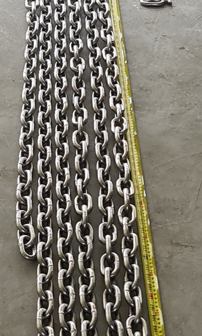 Stainless Steel Chain 4meter 2m & 1.2m long optional S.S shackle lock ...