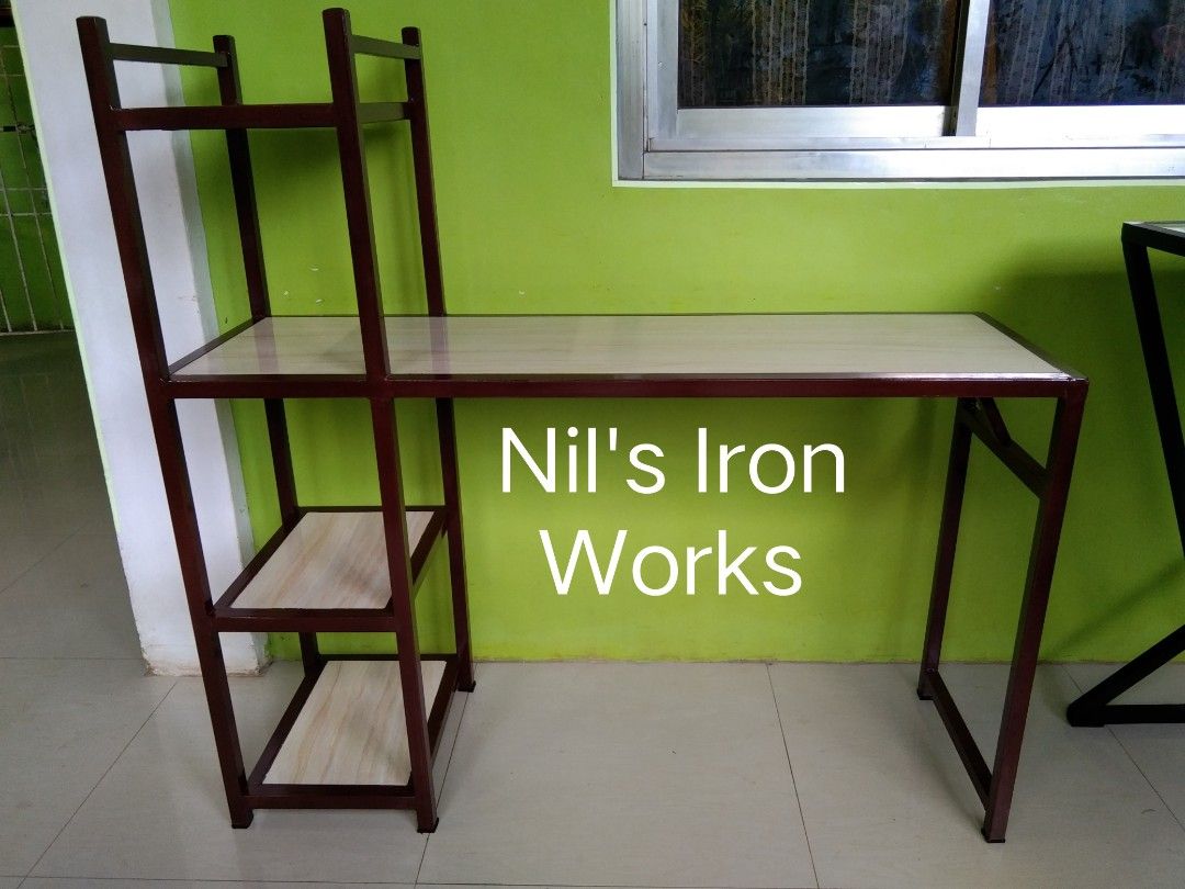 Study Table/WFH table with dividers, Furniture & Home Living, Furniture