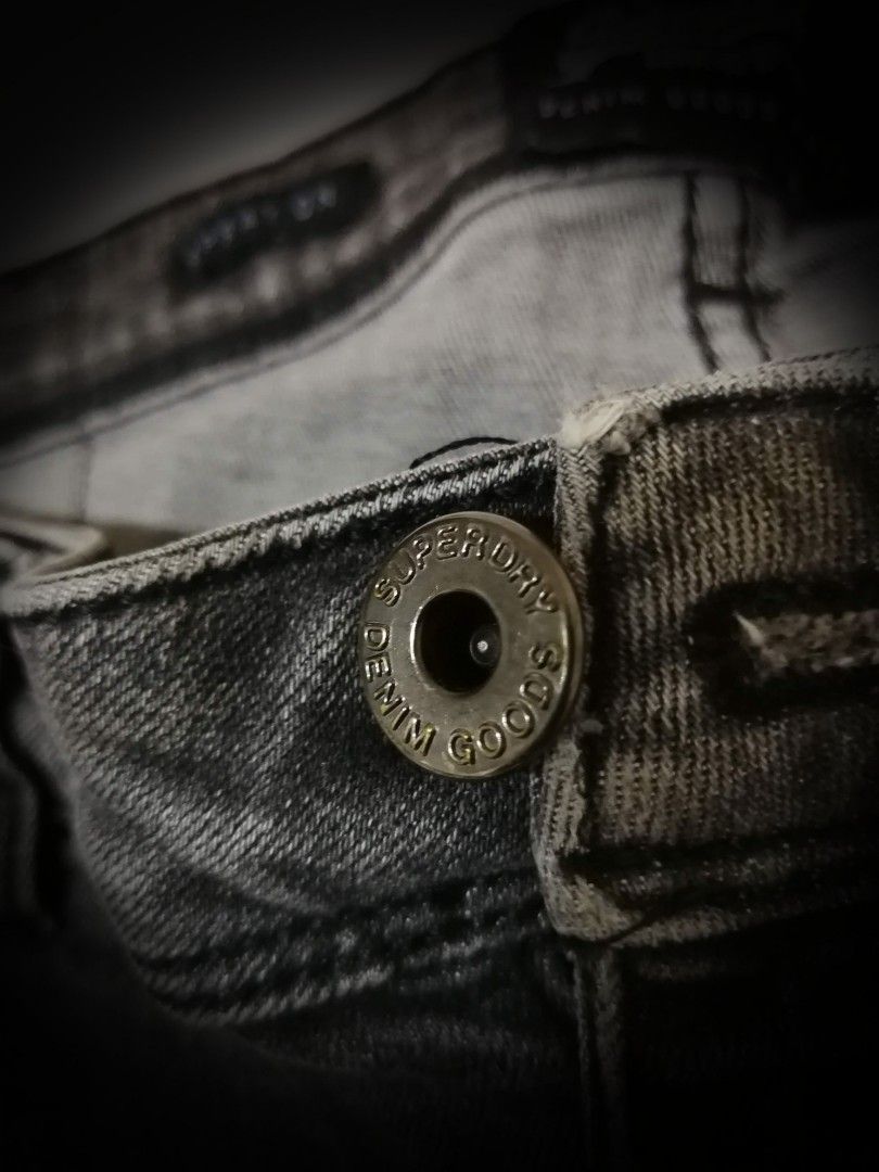 Superdry spray hotsell on skinny jeans