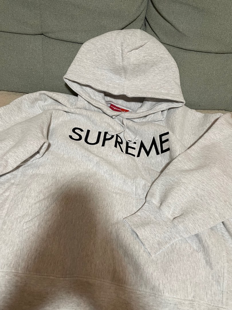 Supreme Capital Hooded Sweatshirt グレー smcint.com