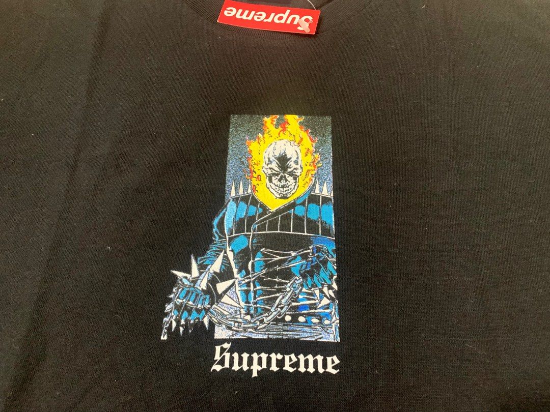Supreme riders tee black store