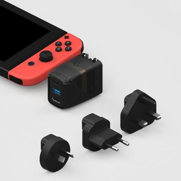 Nintendo Genki Portable Dock Docking Station Genki Switch Covert