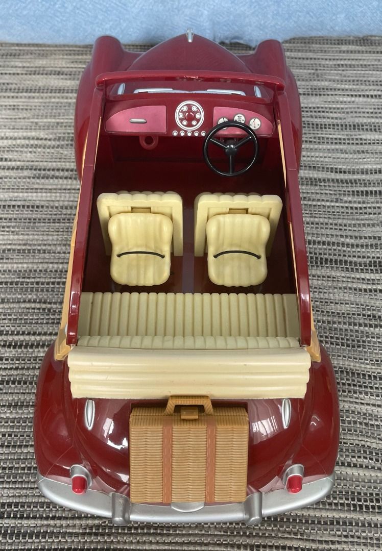 Sylvanian families burgundy car Clearance