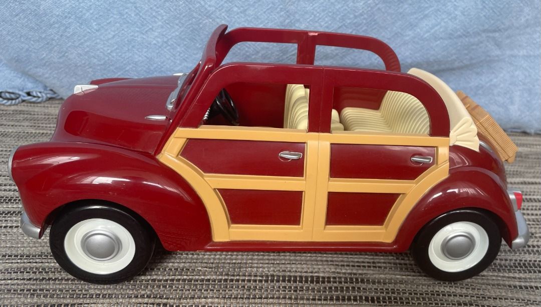 Sylvanian families burgundy car Clearance