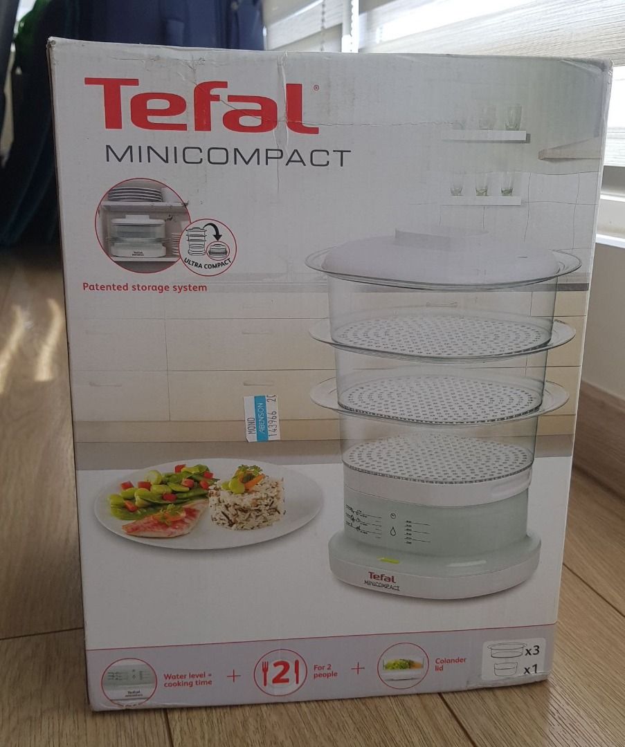 TEFAL Mini Compact Steamer, Furniture & Home Living, Kitchenware