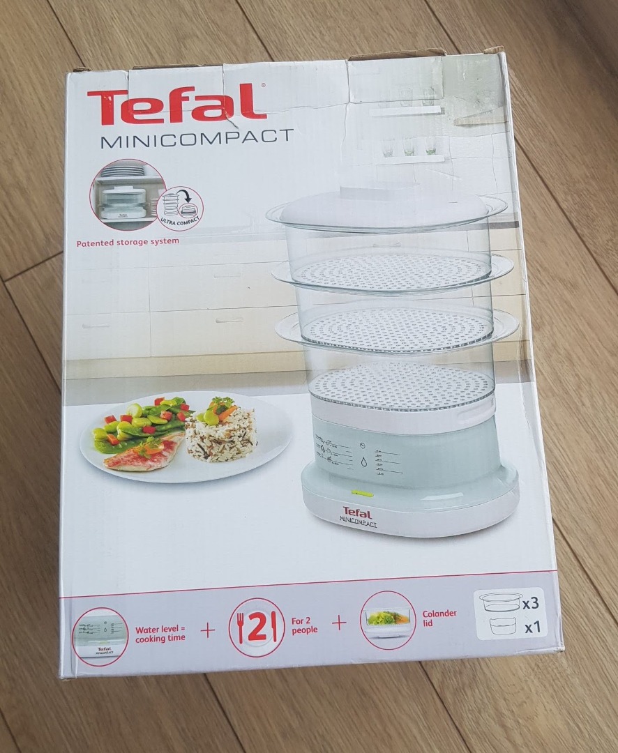 TEFAL Mini Compact Steamer, Furniture & Home Living, Kitchenware