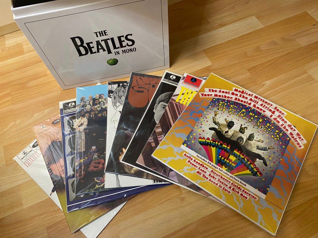 The Beatles In Mono [14 LP Box Set] 黑膠Vinyl , 興趣及遊戲, 音樂