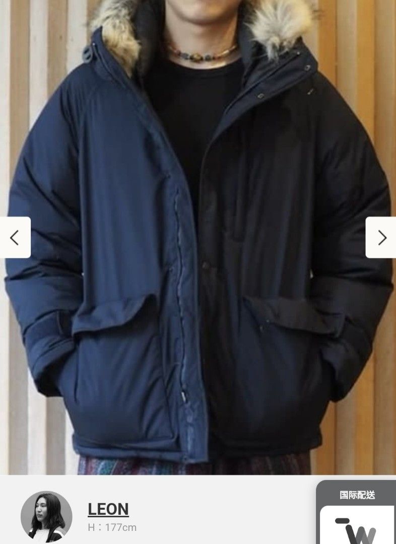 新品S紺・THENORTHFACE×Pilgrimsurf Serow down-