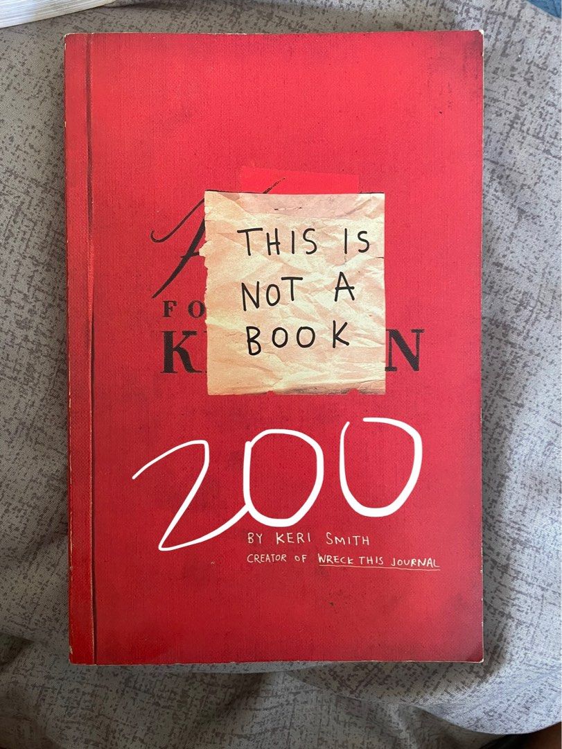 This is not a Book by Keri Smith, Hobbies & Toys, Books & Magazines, Fiction & NonFiction on