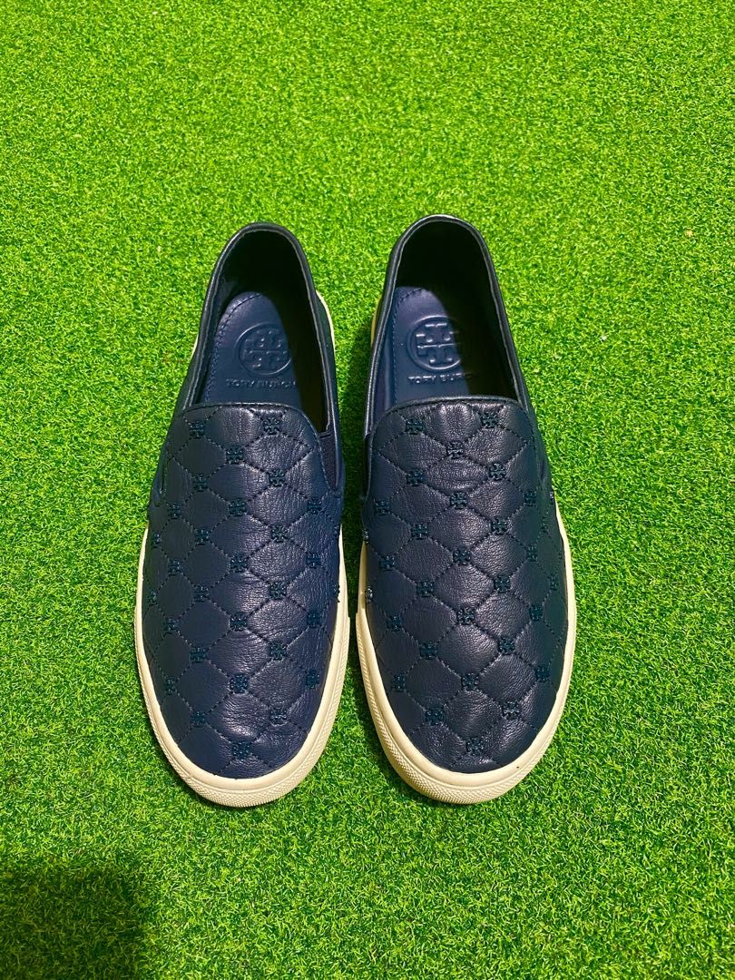 Tory burch quilted discount slip on sneakers