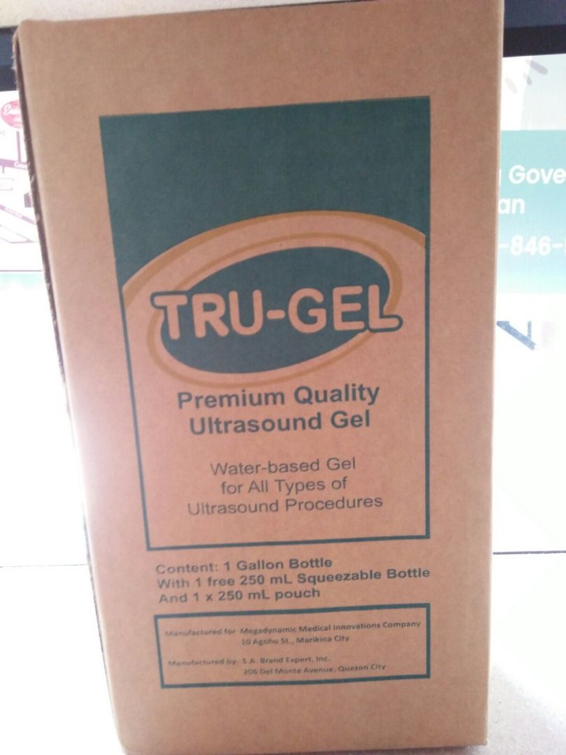 Tru Gel Ultrasound Gel, Beauty & Personal Care, Bath & Body, Body Care