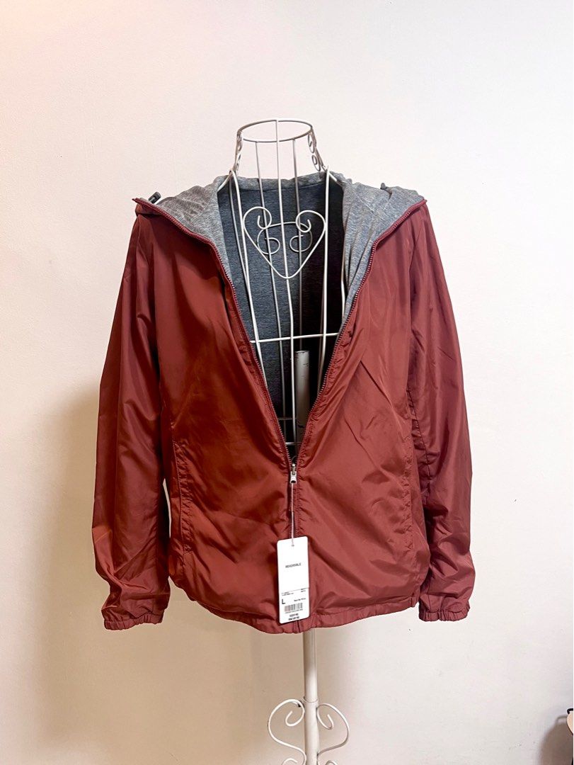 Women reversible parka uniqlo deals