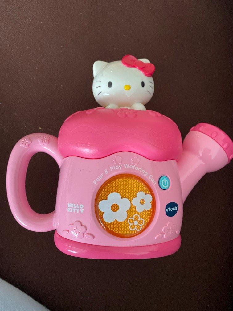 V tech hello kitty watering can toy, Babies & Kids, Infant Playtime on