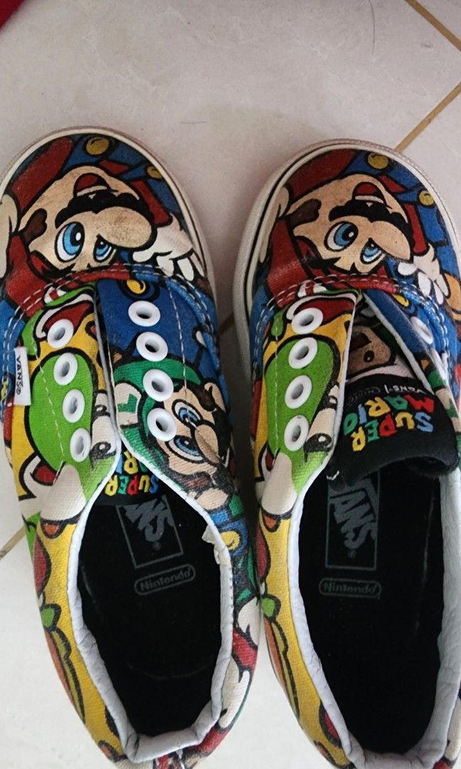 Mario cheap vans toddler